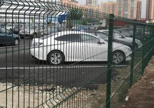Ограждение парковки парковки бизнес центров в Новоуральске